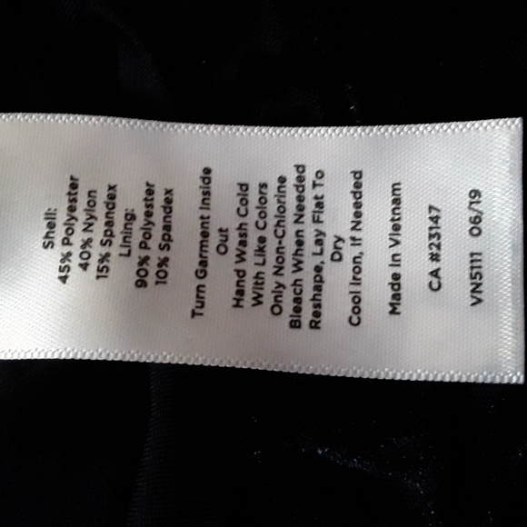 NWT Talbots Black Burnout Velvet Tie Sleeve Plus Petite XP - Picture 15 of 16